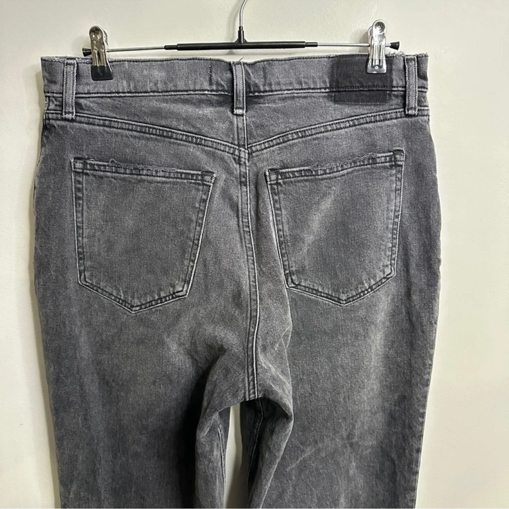 Abercrombie & Fitch The 90s Straight Ultra High Rise 30/12R Denim Jeans Vent Hem - Picture 11 of 14